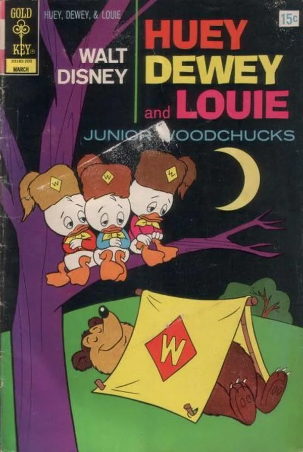 Cover of Walt Disney Huey, Dewey and Louie Junior Woodchucks #13