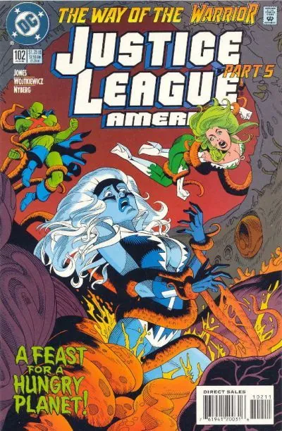 Cover of Justice League America #102