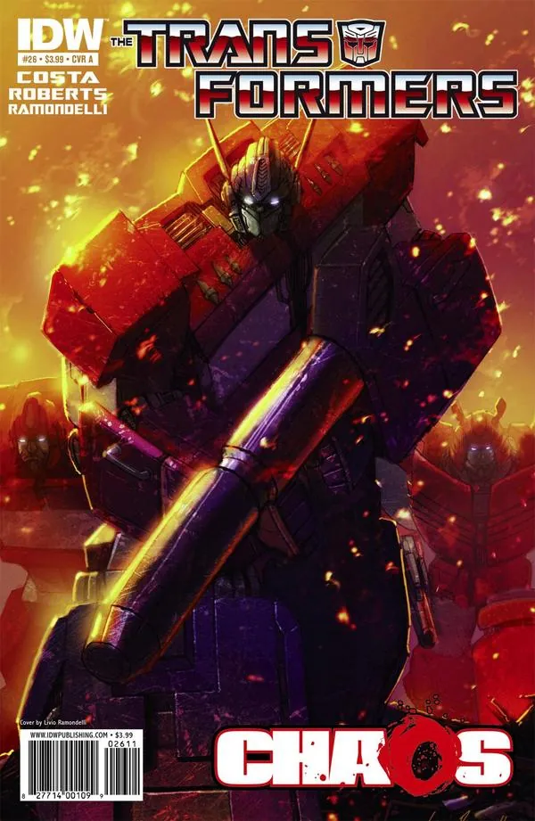 Cover of The Transformers #26