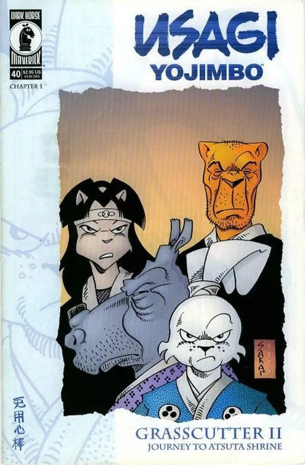 Cover of Usagi Yojimbo #40
