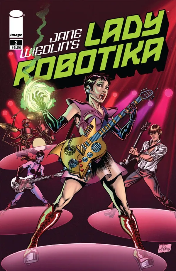 Cover of Jane Wiedlin's Lady Robotika #2