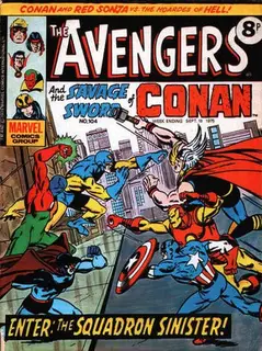 Cover of The Avengers #104
