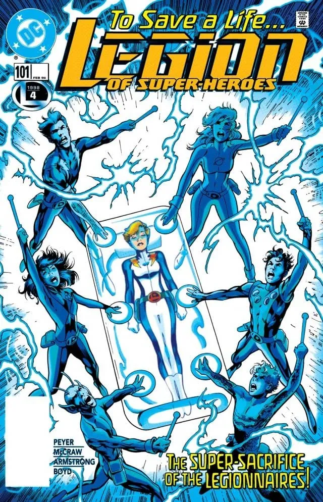 Cover of Legion of Super-Heroes #101