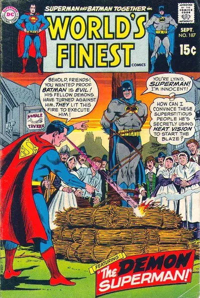 Cover of World's Finest Comics #187