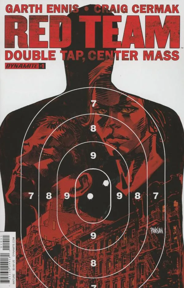 Cover of Garth Ennis' Red Team: Double Tap, Center Mass #1