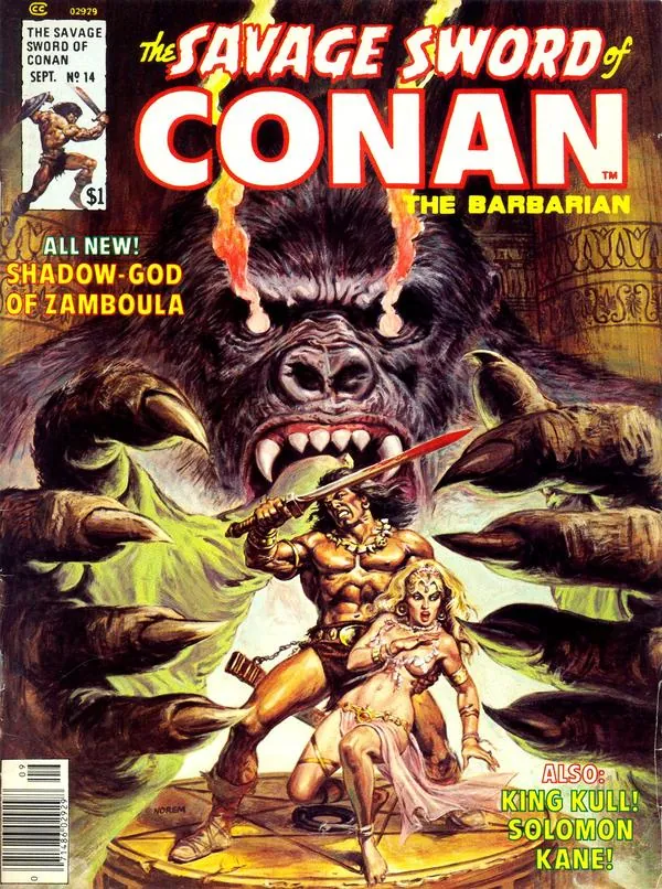 Cover of The Savage Sword of Conan #14