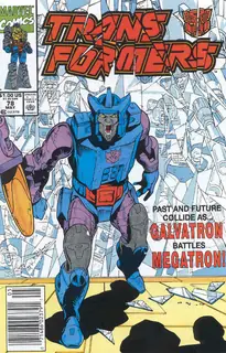 Cover of The Transformers #78