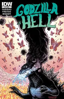 Cover of Godzilla in Hell #3