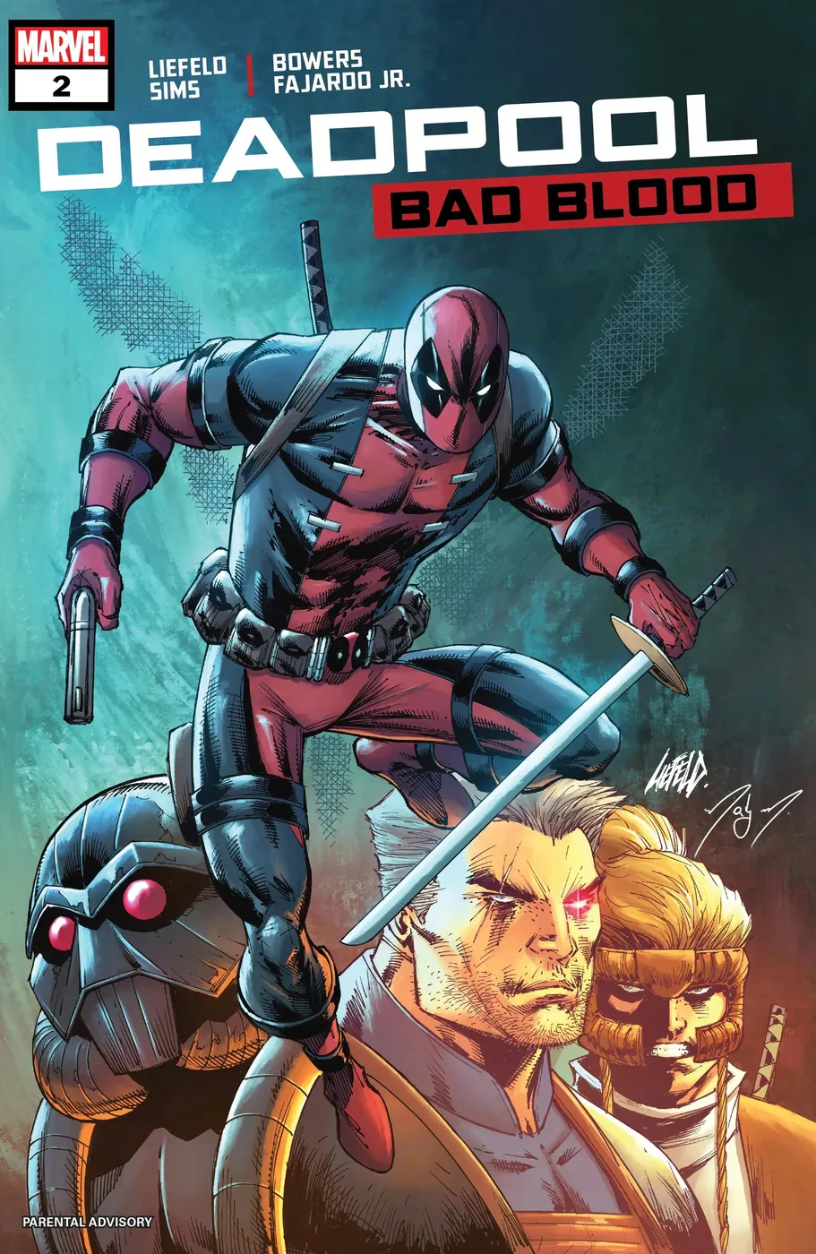 Cover of Deadpool: Bad Blood #2
