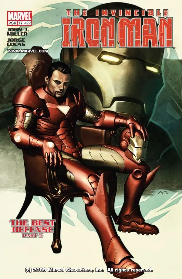 Cover of Iron Man #77 (422)