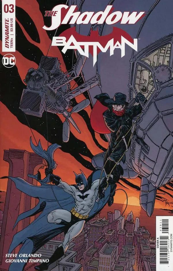 Cover of The Shadow / Batman #3