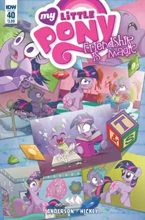 Cover of My Little Pony: Friendship Is Magic #40