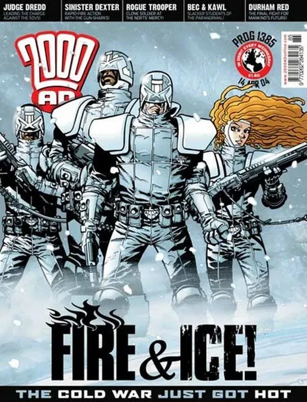 Cover of 2000 AD #1385