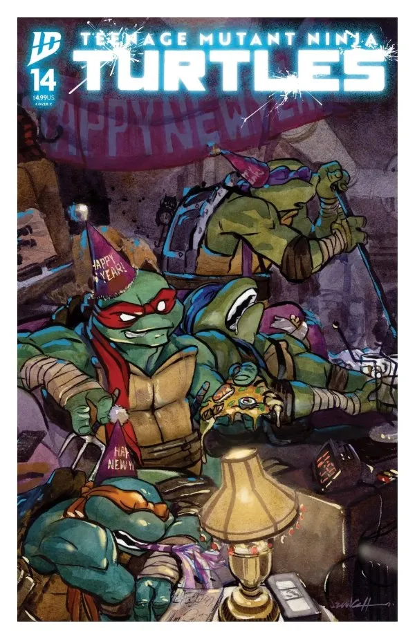 Cover of Teenage Mutant Ninja Turtles #14