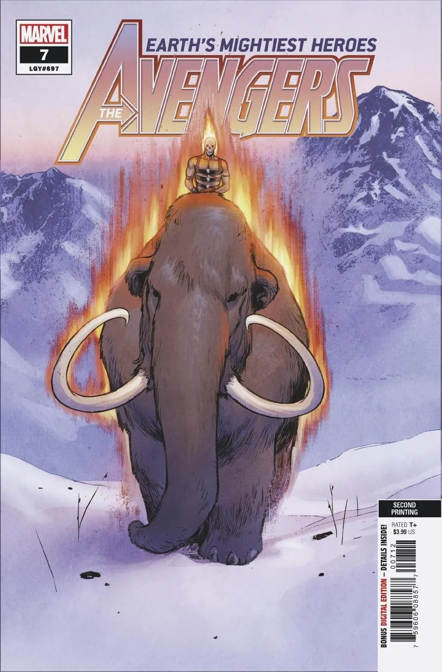 Cover of Avengers #7 (697)