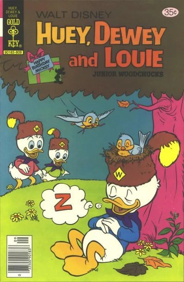 Cover of Walt Disney Huey, Dewey and Louie Junior Woodchucks #52