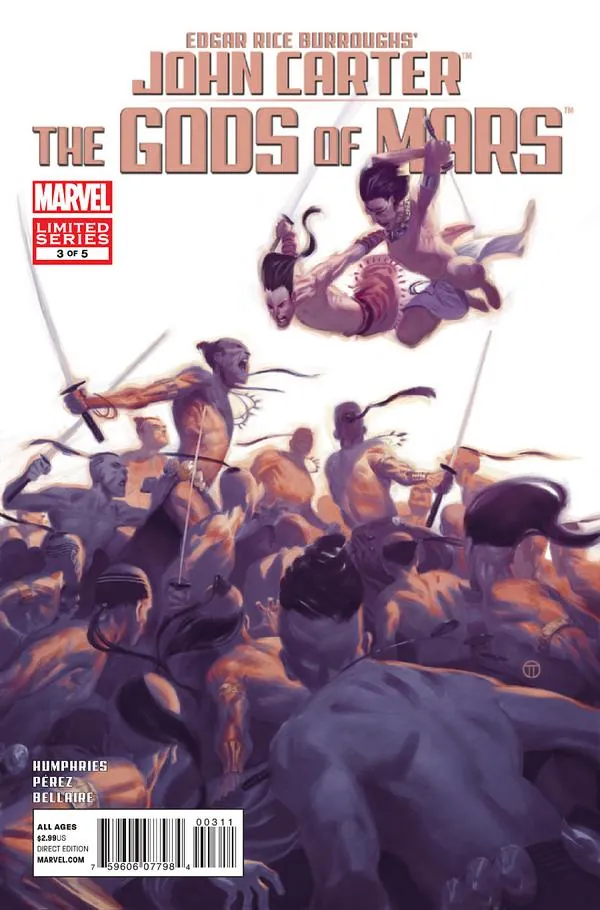 Cover of John Carter: The Gods of Mars #3