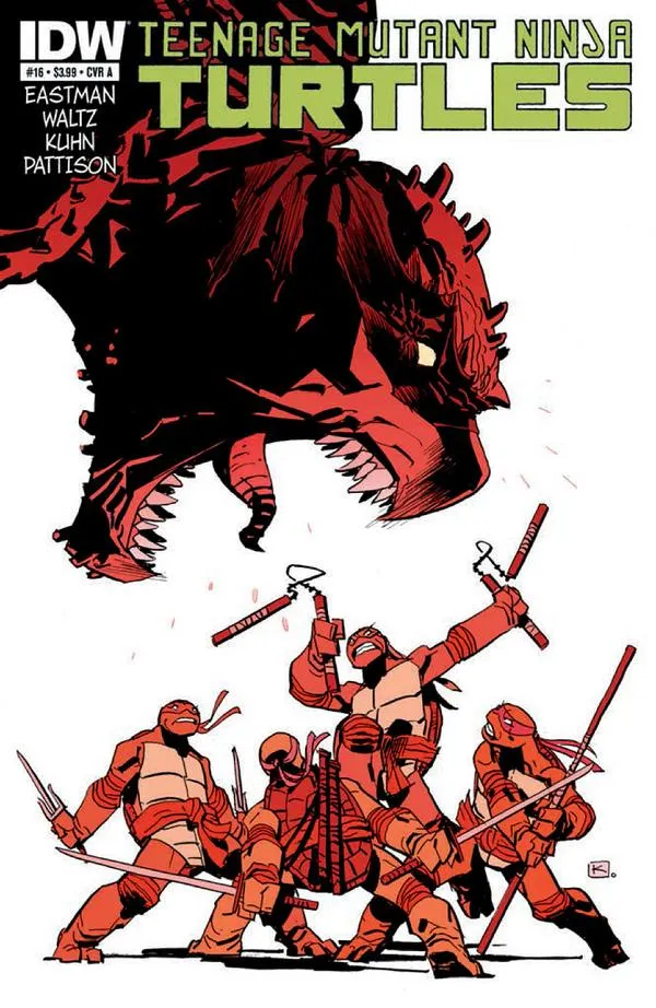 Cover of Teenage Mutant Ninja Turtles #16
