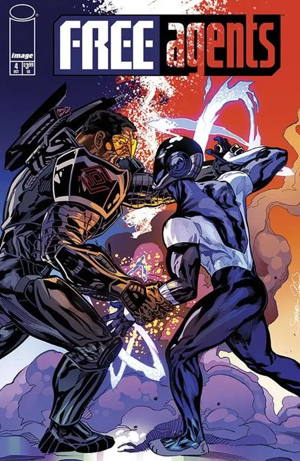 Cover of Free Agents #4