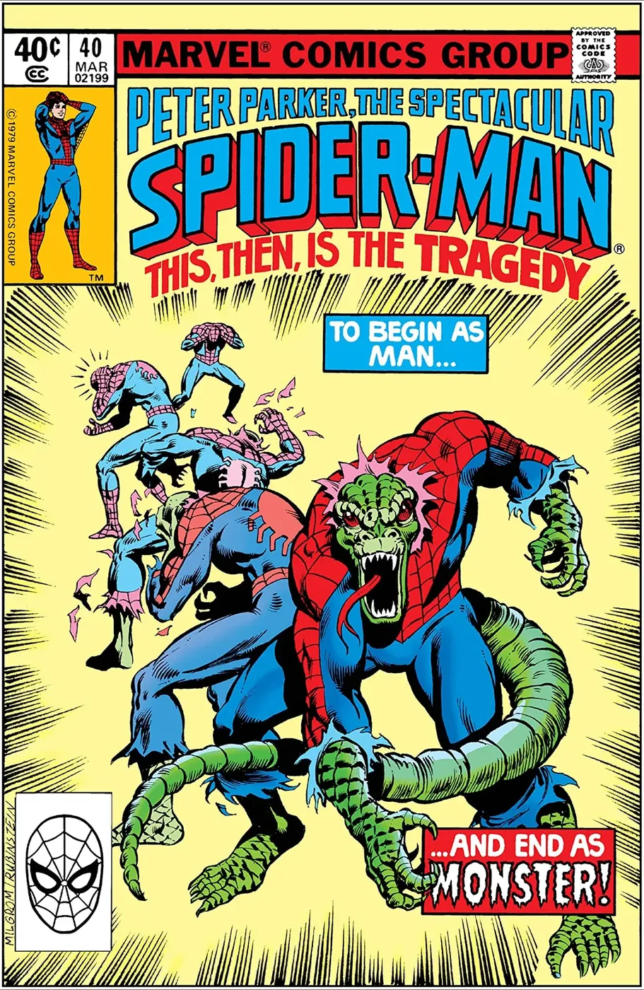 Cover of The Spectacular Spider-Man #40