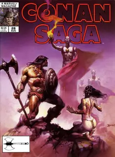 Cover of Conan Saga #28