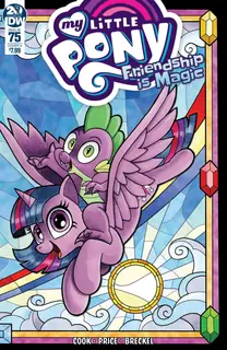 Cover of My Little Pony: Friendship Is Magic #75