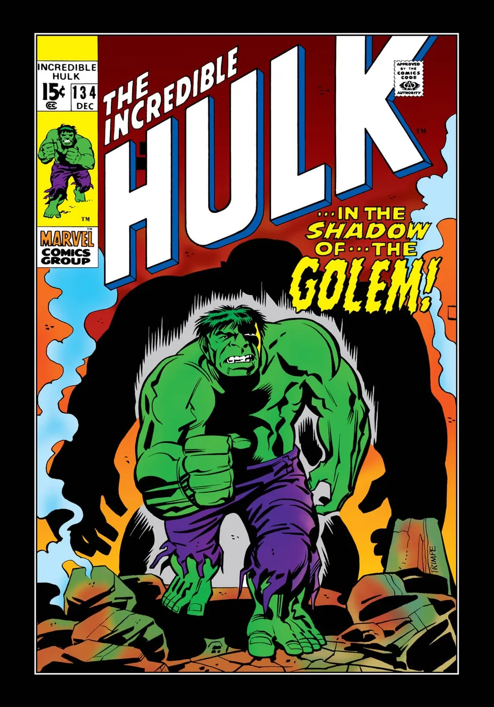 Cover of The Incredible Hulk #134