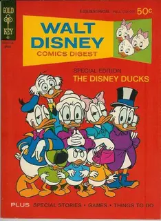Cover of Walt Disney Comics Digest #34
