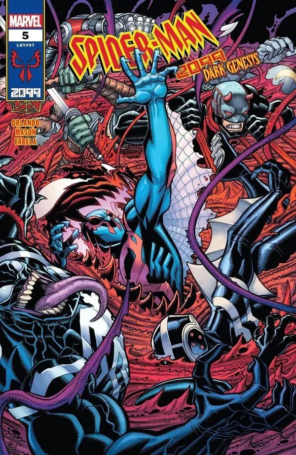 Cover of Spider-Man 2099: Dark Genesis #5 (97)
