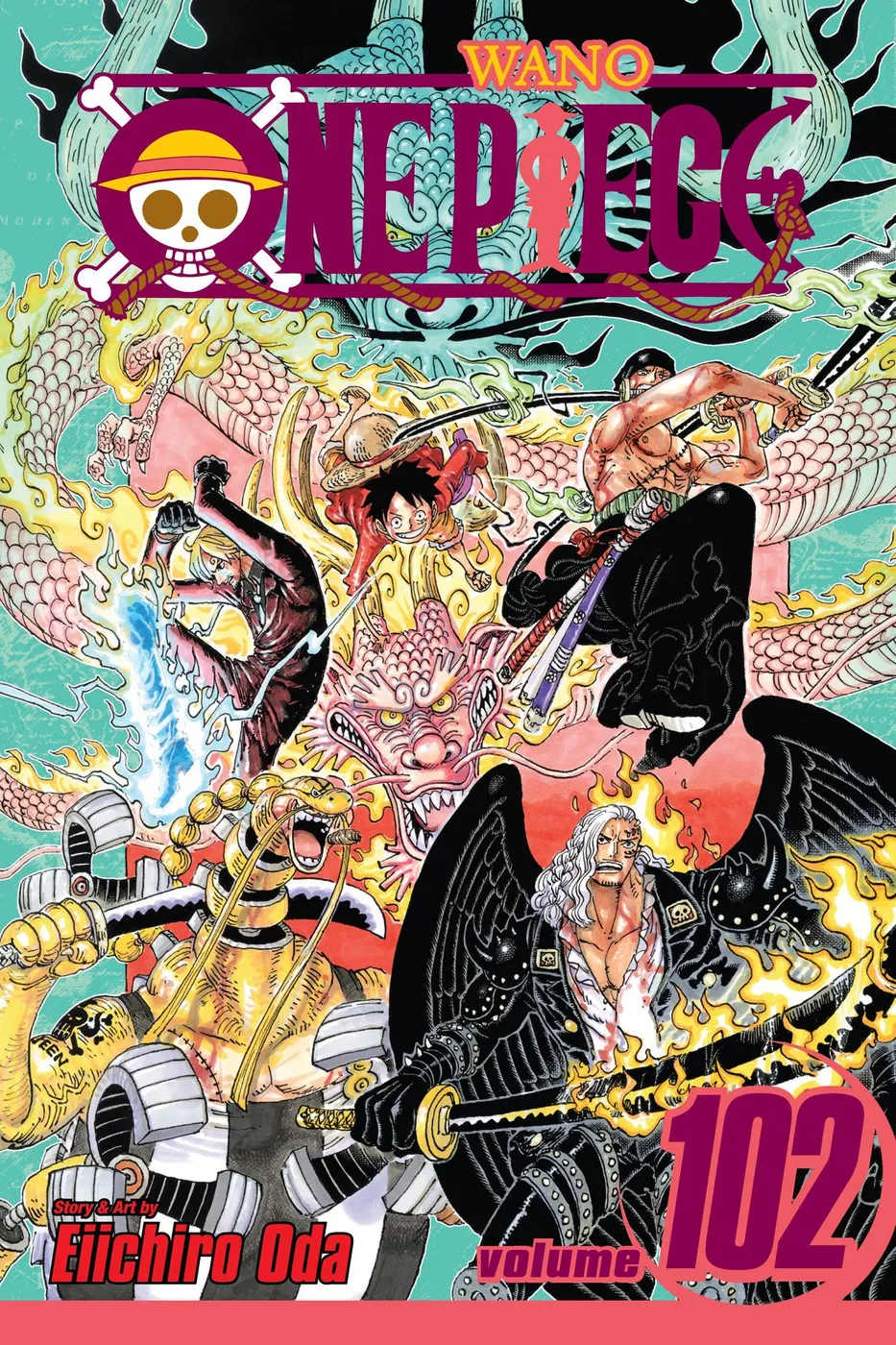 Cover of One Piece #102
