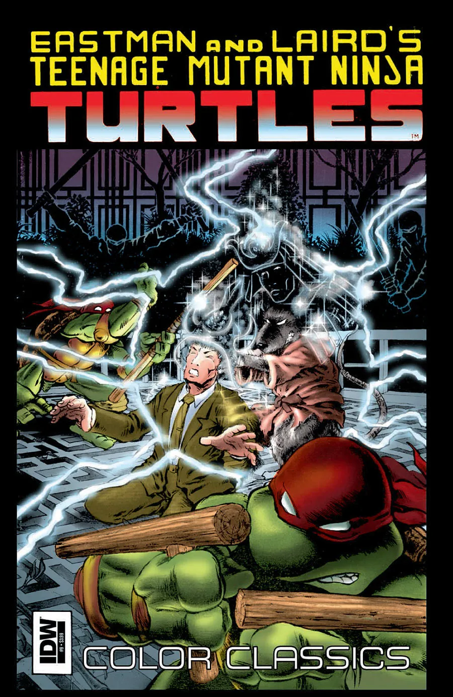 Cover of Teenage Mutant Ninja Turtles Color Classics #9