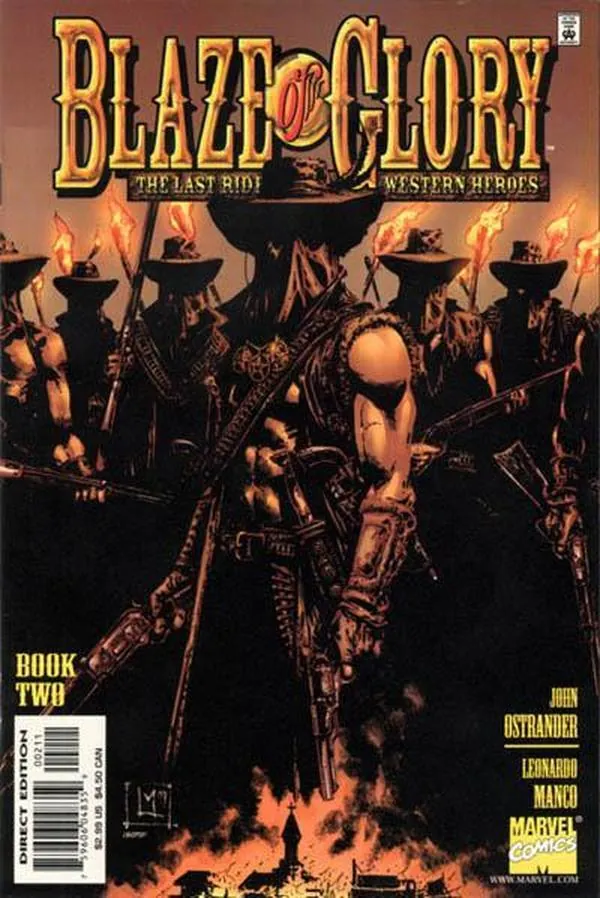 Cover of Blaze of Glory #2
