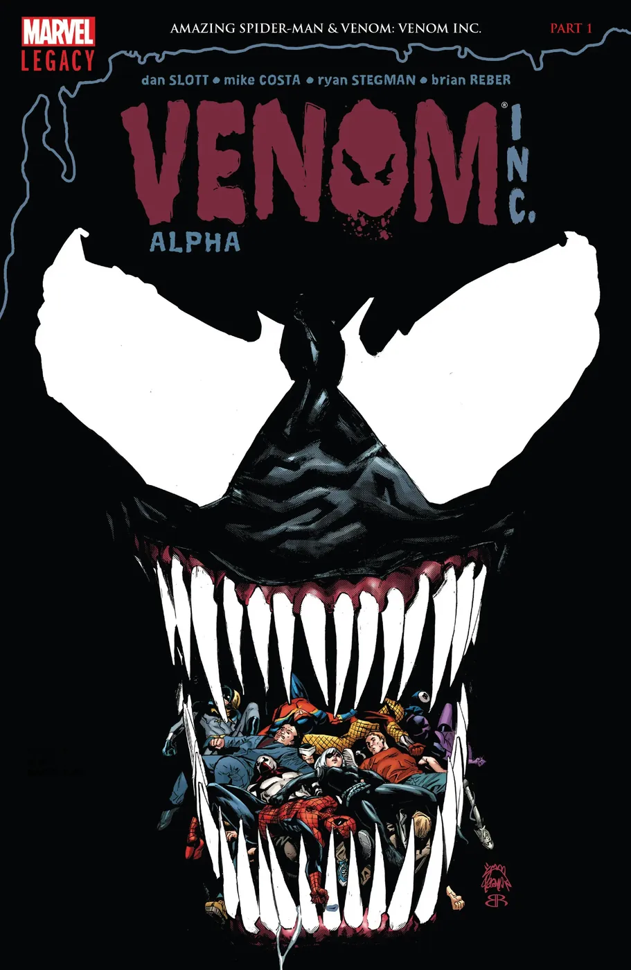 Cover of Amazing Spider-Man: Venom Inc. Alpha #1