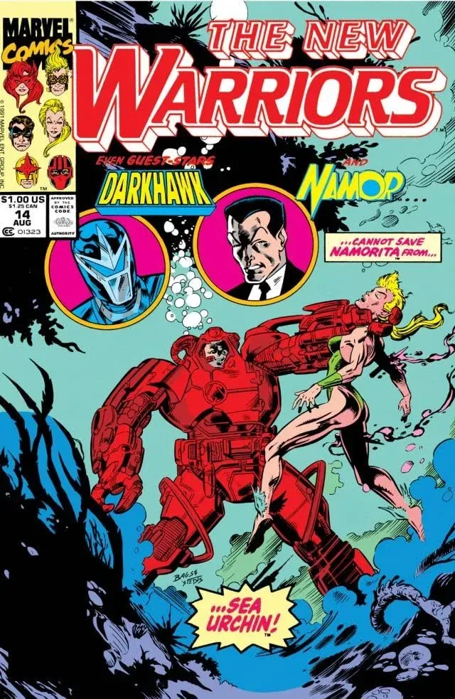 Cover of The New Warriors #14