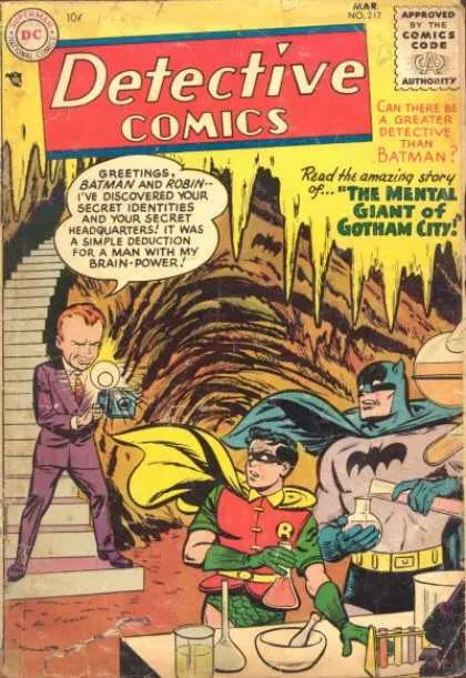 Cover of Detective Comics #217