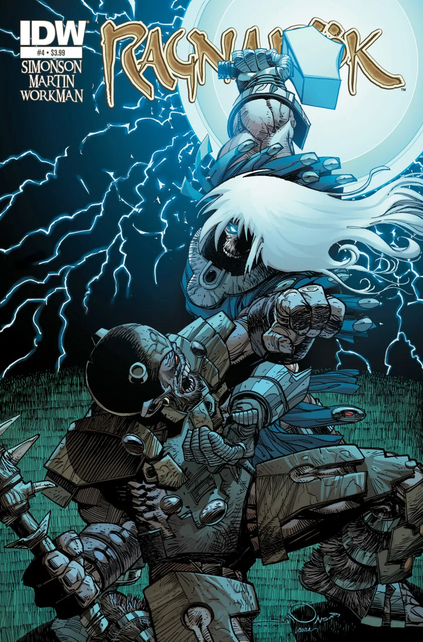 Cover of Ragnarök #4