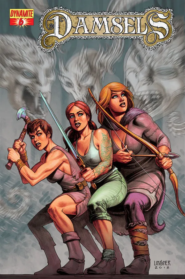 Cover of Damsels #6