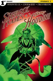 Cover of Sherlock Holmes vs. Harry Houdini #1