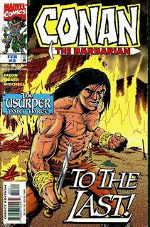 Cover of Conan the Barbarian: The Usurper #3