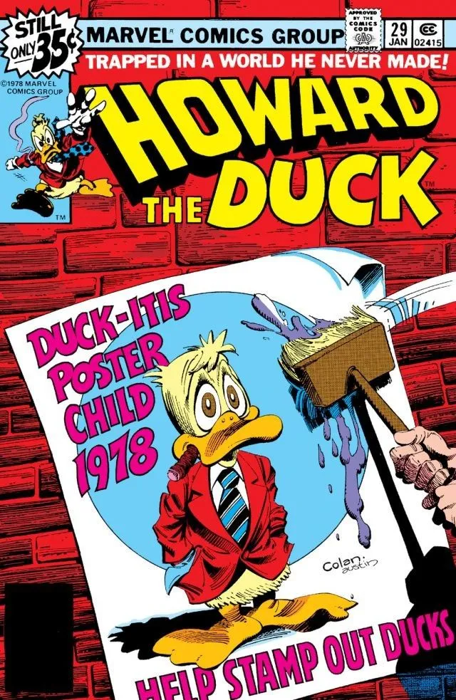 Cover of Howard the Duck #29