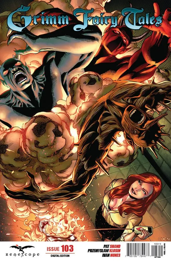 Cover of Grimm Fairy Tales #103