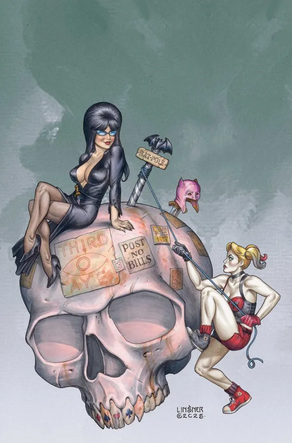 Cover of Harley Quinn x Elvira #6