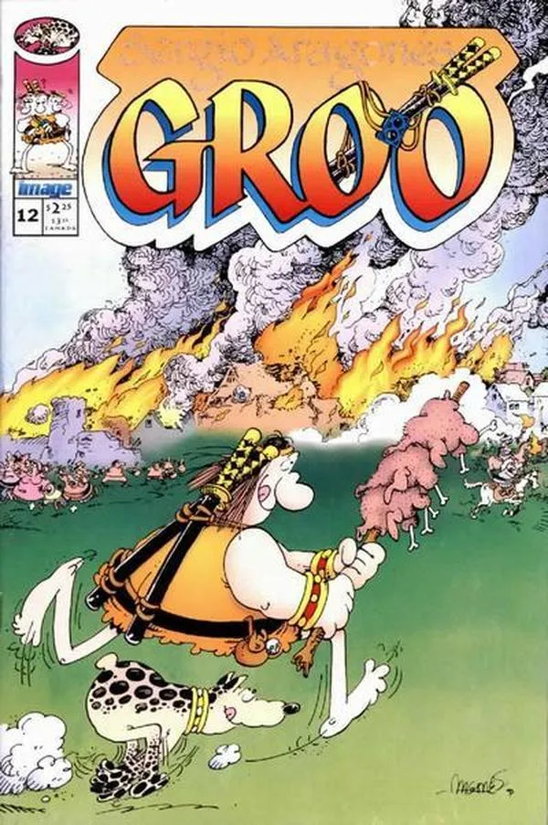 Cover of Sergio Aragonés Groo #12