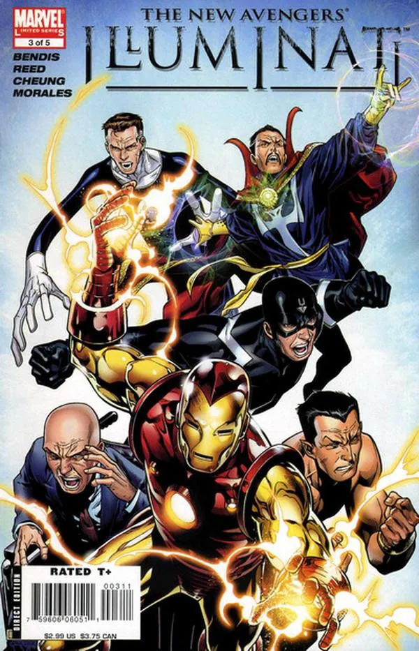 Cover of New Avengers: Illuminati #3