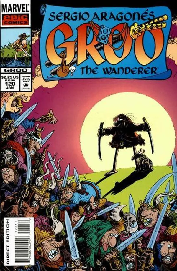 Cover of Sergio Aragonés Groo the Wanderer #120