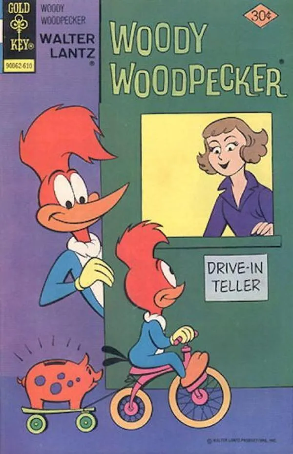 Cover of Walter Lantz Woody Woodpecker #154