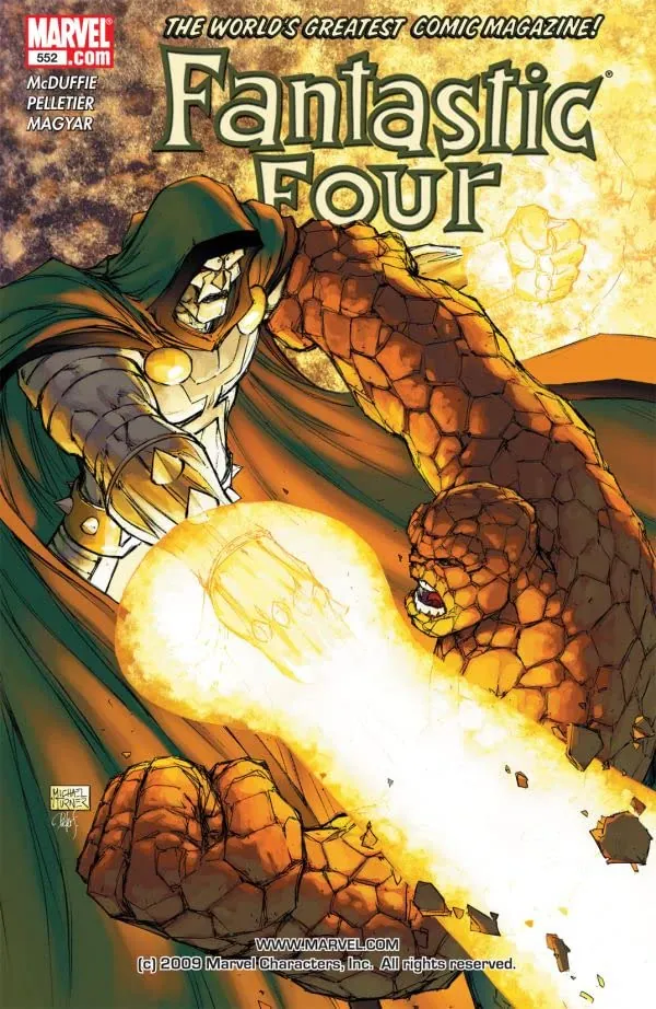 Cover of Fantastic Four #552
