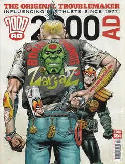 Cover of 2000 AD #1854