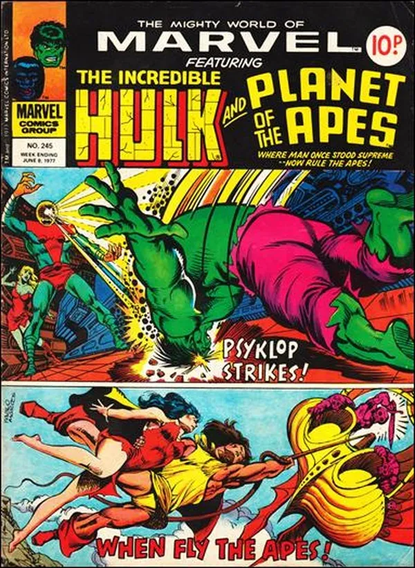 Cover of The Mighty World of Marvel #245