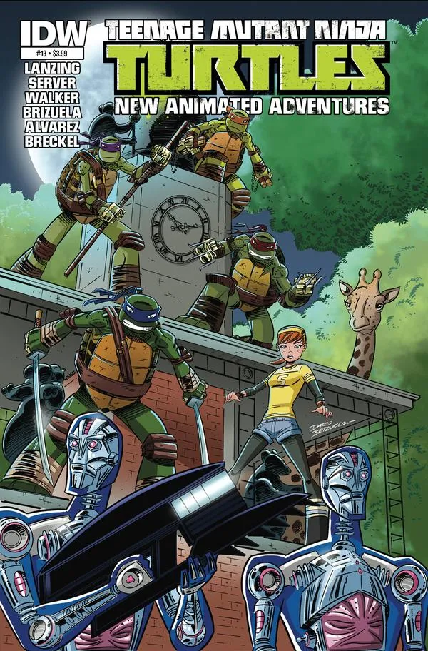 Cover of Teenage Mutant Ninja Turtles New Animated Adventures #13
